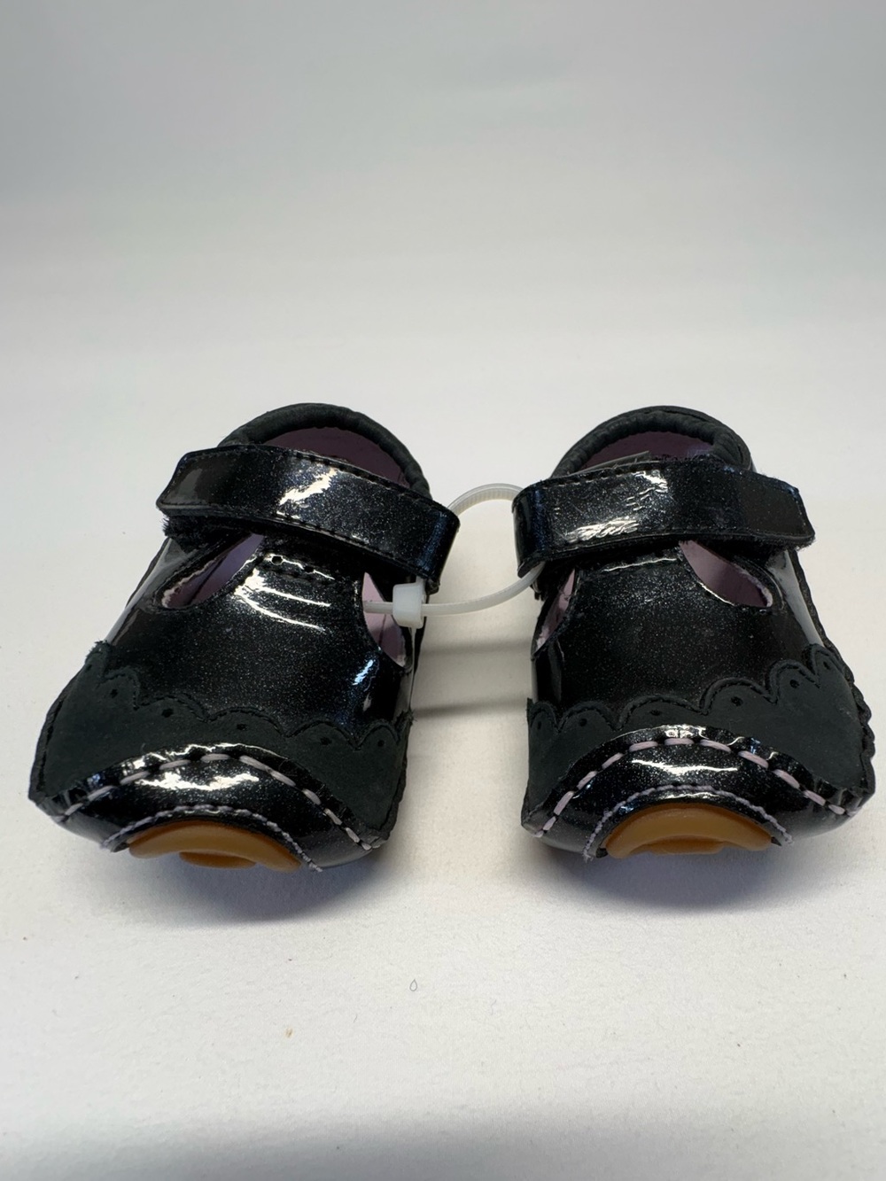 Umi Baby Girls Patent Leather Mary Jane Shoes - EUR 17 / US 2